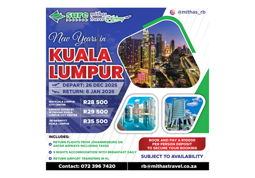 Mithas Travel Kuala Lumpur tour flyer